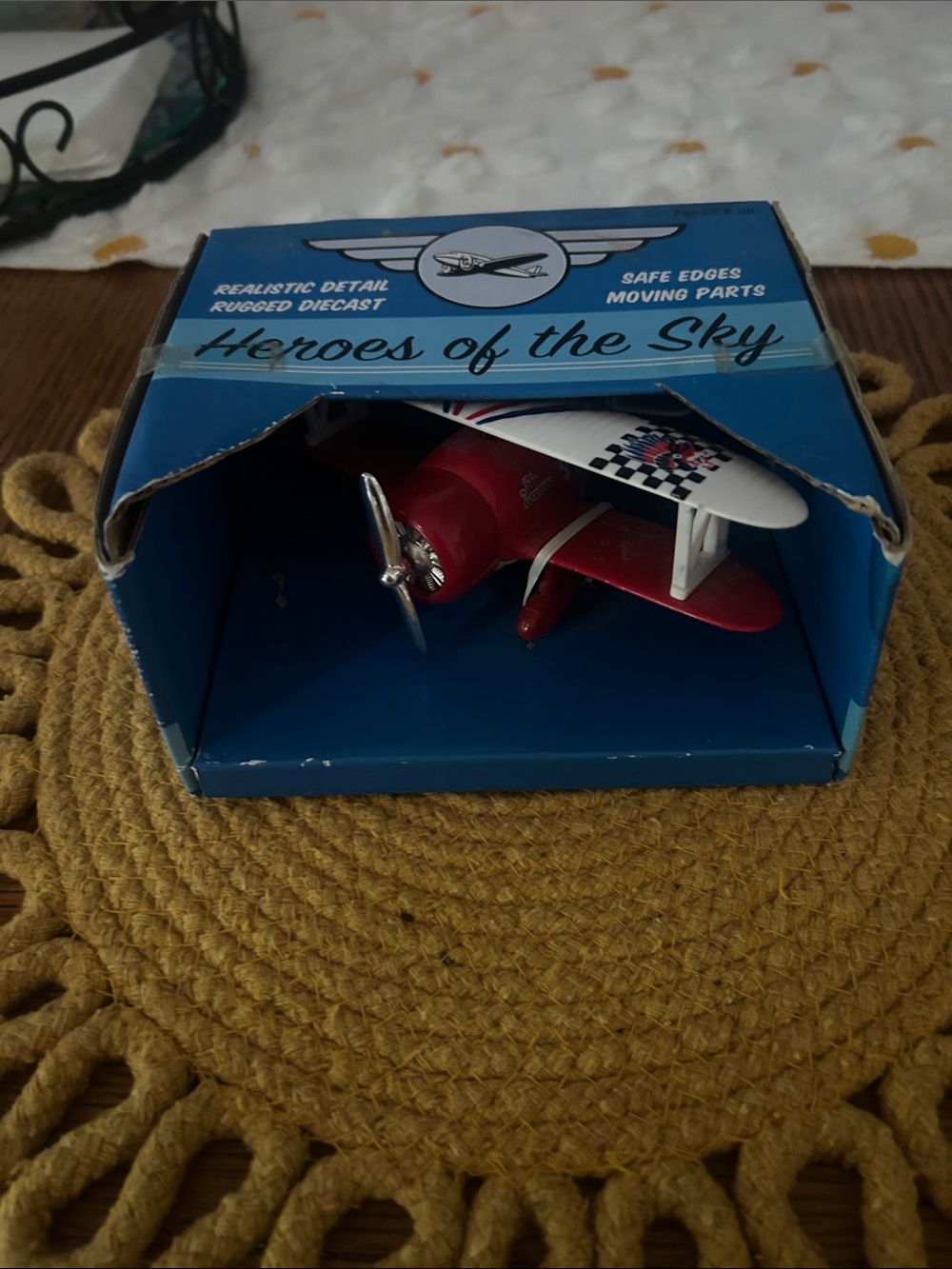 Heroes of the sky toy plane never used still an original box